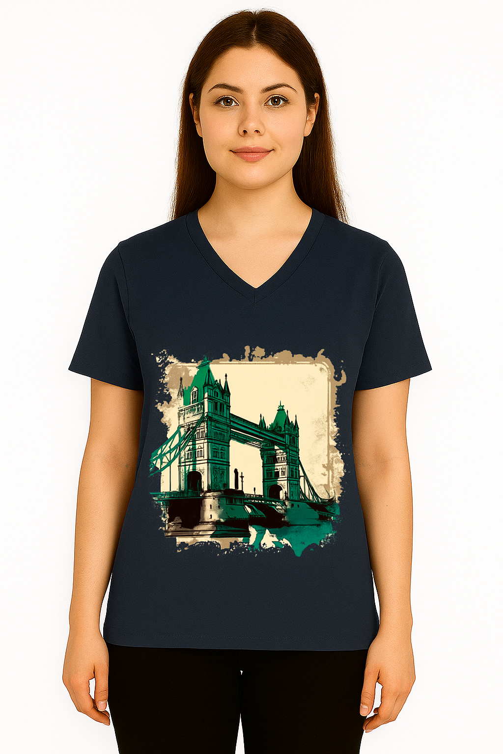 Unisex V Neck T-Shirt