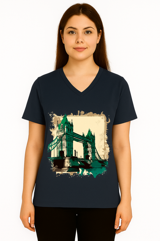 Unisex V Neck T-Shirt