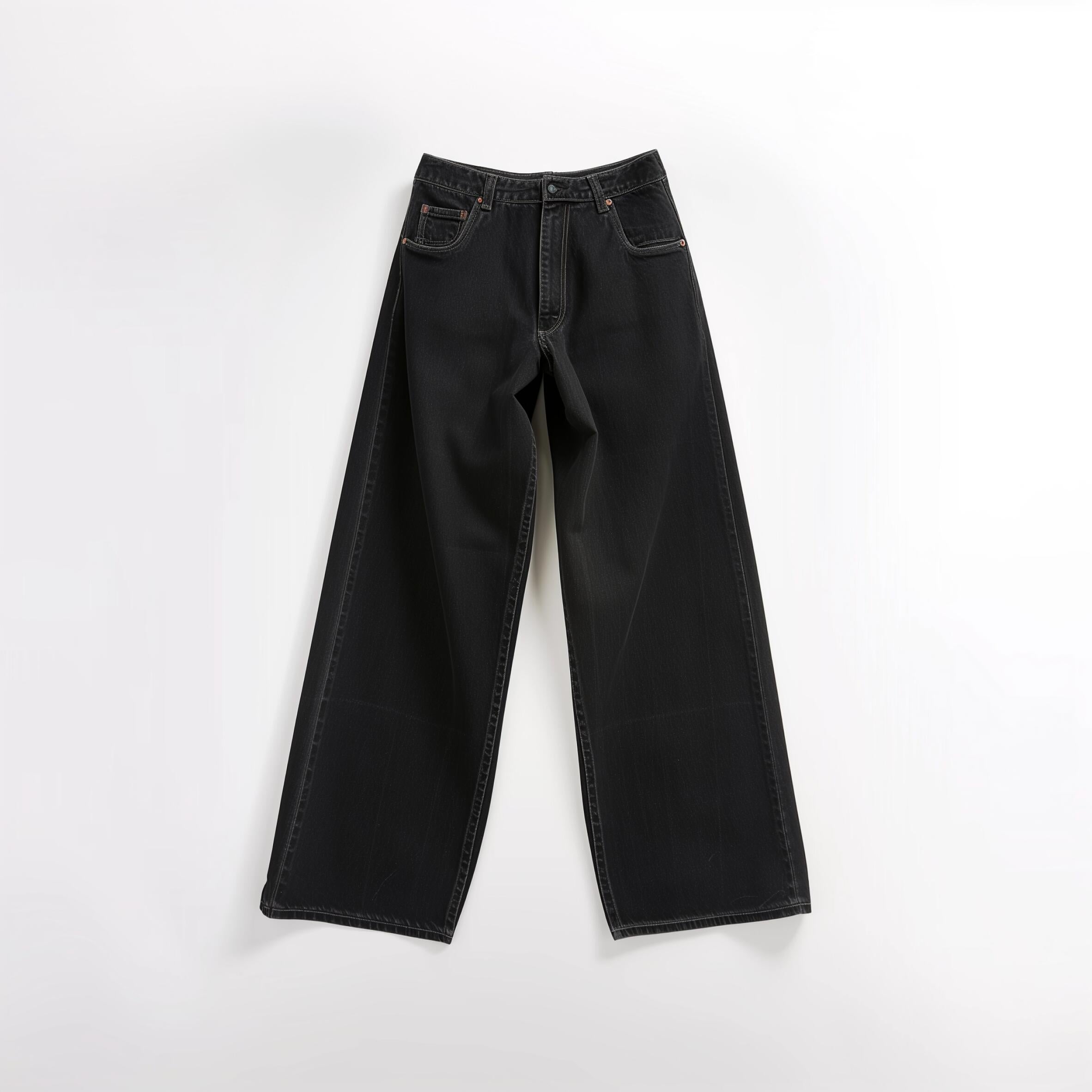 Baggy Black Jeans Denim